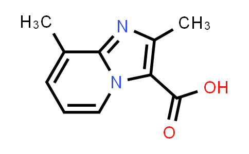 CAS No. 874605-59-1, 2,8-Dimethylimidazo[1,2-a]pyridine-3-carboxylic acid