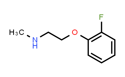 CAS No. 874623-48-0, 2-(2-Fluorophenoxy)-n-methylethanamine