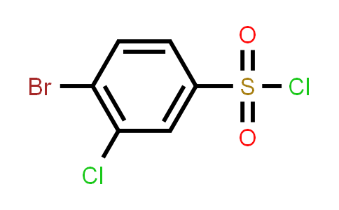 CAS No. 874801-46-4, 4-Bromo-3-chlorobenzene-1-sulfonyl chloride