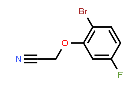 CAS No. 874804-05-4, 2-(2-Bromo-5-fluorophenoxy)acetonitrile