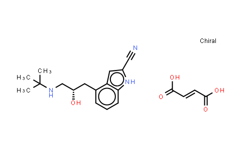 CAS No. 874882-72-1, S(-)-Cyanopindolol (hemifumarate)