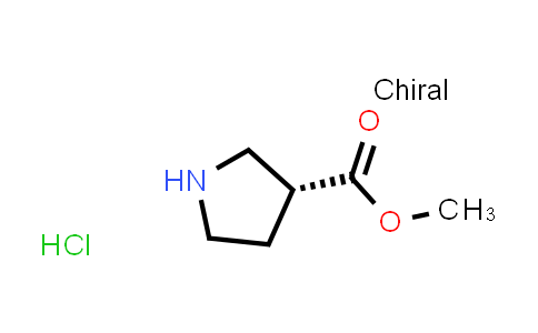 CAS No. 874964-22-4, (R)-methyl pyrrolidine-3-carboxylate hydrochloride