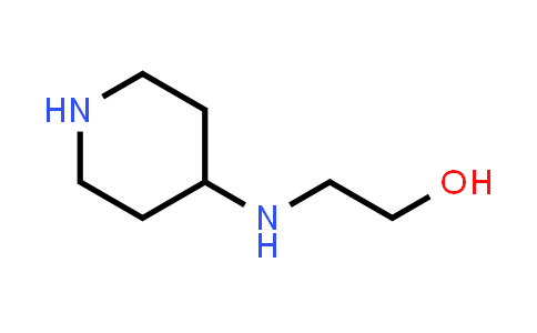 CAS No. 875229-91-7, 2-(Piperidin-4-ylamino)ethan-1-ol