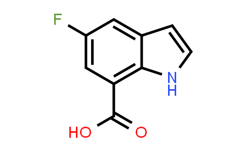 875305-87-6 | 5-Fluoro-1H-indole-7-carboxylic acid