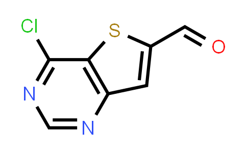 CAS No. 875340-14-0, 4-Chlorothieno[3,2-d]pyrimidine-6-carbaldehyde