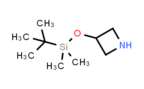 CAS No. 875340-81-1, 3-((tert-Butyldimethylsilyl)oxy)azetidine