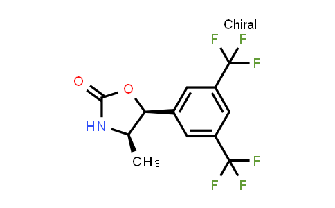 CAS No. 875444-10-3, (4R,5S)-5-(3,5-Bis(trifluoromethyl)phenyl)-4-methyloxazolidin-2-one