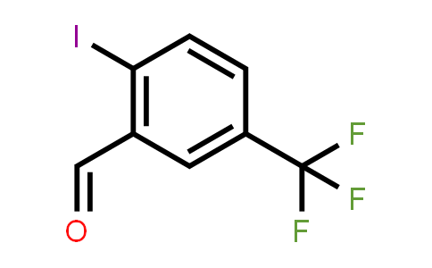 CAS No. 875446-23-4, Benzaldehyde, 2-iodo-5-(trifluoromethyl)-