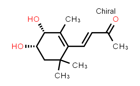 CAS No. 875666-39-0, (3E)-4-[(3R,4S)-3,4-Dihydroxy-2,6,6-trimethyl-1-cyclohexen-1-yl]-3-buten-2-one