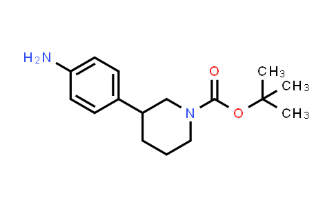 CAS No. 875798-79-1, tert-Butyl 3-(4-aminophenyl)piperidine-1-carboxylate