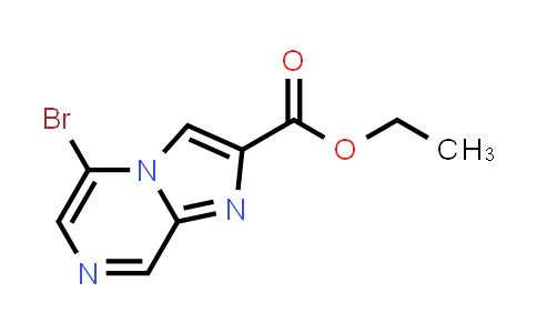 CAS No. 87597-27-1, Ethyl 5-bromoimidazo[1,2-a]pyrazine-2-carboxylate