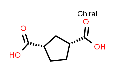 CAS No. 876-05-1, (1R,3S)-Cyclopentane-1,3-dicarboxylic acid