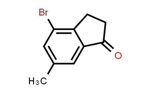 CAS No. 876-91-5, 4-Bromo-6-methyl-2,3-dihydro-1H-inden-1-one