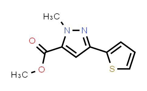 CAS No. 876316-95-9, Methyl 1-methyl-3-(thiophen-2-yl)-1H-pyrazole-5-carboxylate
