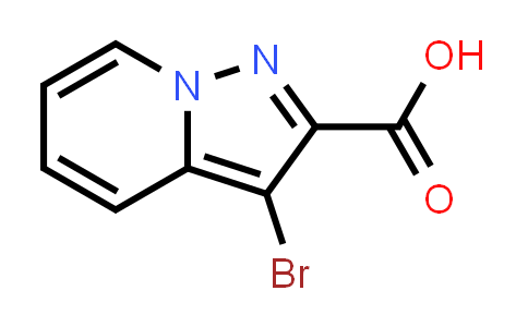 CAS No. 876379-77-0, 3-Bromopyrazolo[1,5-a]pyridine-2-carboxylic acid