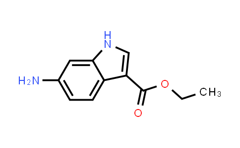 CAS No. 876479-95-7, Ethyl 6-amino-1H-indole-3-carboxylate
