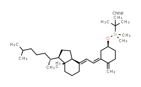 CAS No. 87649-56-7, tert-butyldimethyl(((S,E)-3-((E)-2-((1R,3aS,7aR)-7a-methyl-1-((R)-6-methylheptan-2-yl)hexahydro-1H-inden-4(2H)-ylidene)ethylidene)-4-methylenecyclohexyl)oxy)silane