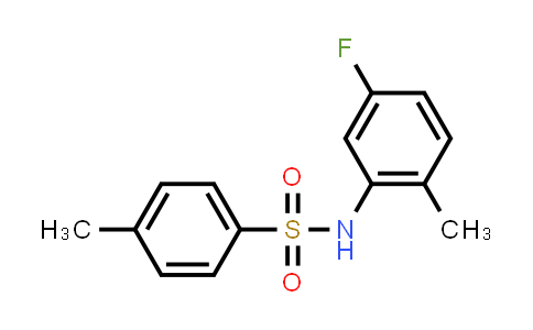 CAS No. 876555-60-1, N-(5-Fluoro-2-methylphenyl)-4-methylbenzenesulfonamide