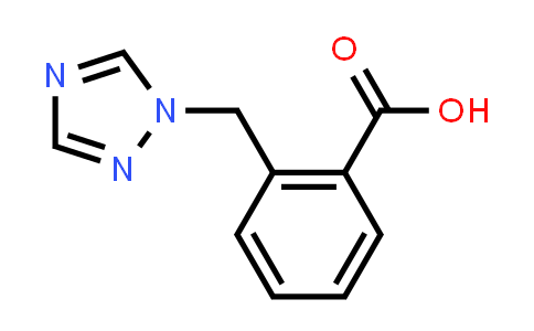 CAS No. 876718-01-3, 2-((1H-1,2,4-Triazol-1-yl)methyl)benzoic acid