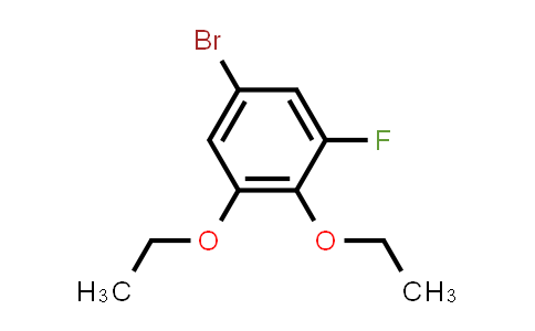 CAS No. 876861-32-4, 5-bromo-1,2-diethoxy-3-fluorobenzene