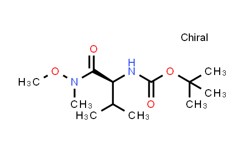 87694-52-8 | tert-Butyl N-[(2S)-1-[methoxy(methyl)amino]-3-methyl-1-oxobutan-2-yl]carbamate