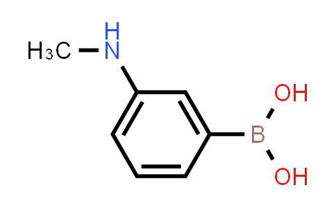 CAS No. 877064-60-3, (3-(Methylamino)phenyl)boronic acid