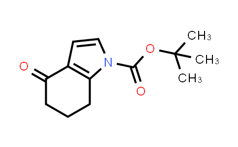 CAS No. 877170-76-8, tert-Butyl 4-oxo-4,5,6,7-tetrahydro-1H-indole-1-carboxylate