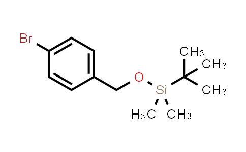 CAS No. 87736-74-1, ((4-Bromobenzyl)oxy)(tert-butyl)dimethylsilane
