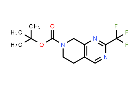 CAS No. 877402-39-6, tert-Butyl 2-(trifluoromethyl)-5,6-dihydropyrido[3,4-d]pyrimidine-7(8H)-carboxylate