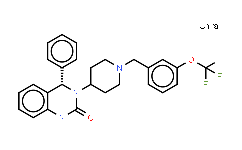 MC576842 | 877606-63-8 | (4S)-3,4-二氢-4-苯基-3-[1-[[3-(三氟甲氧基)苯基]甲基]-4-哌啶基]-2(1H)-喹唑啉酮