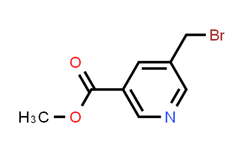 CAS No. 877624-38-9, 5-Bromomethylnicotinic acid methyl ester