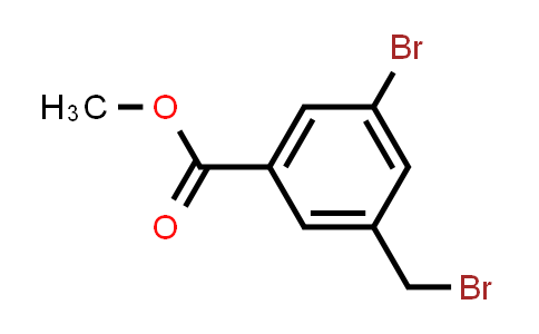 CAS No. 877624-40-3, Methyl 3-bromo-5-(bromomethyl)benzoate
