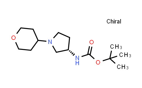 CAS No. 877661-68-2, (S)-tert-Butyl (1-(tetrahydro-2H-pyran-4-yl)pyrrolidin-3-yl)carbamate