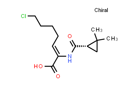 MC576846 | 877674-77-6 | (2Z)-7-Chloro-2-[[[(1S)-2,2-dimethylcyclopropyl]carbonyl]amino]-2-heptenoic acid