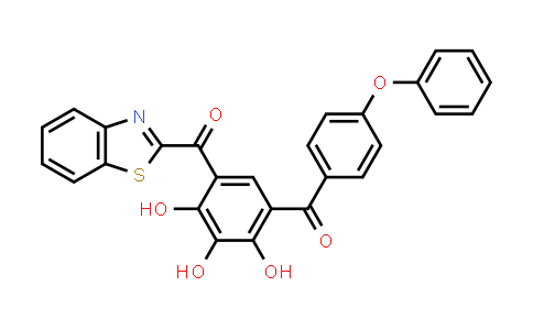 CAS No. 877878-47-2, [5-(2-Benzothiazolylcarbonyl)-2,3,4-trihydroxyphenyl](4-phenoxyphenyl)methanone