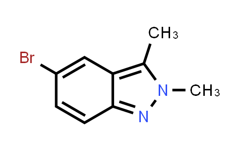CAS No. 878064-16-5, 5-Bromo-2,3-dimethyl-2H-indazole