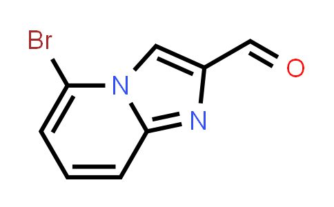 CAS No. 878197-68-3, 5-Bromoimidazo[1,2-a]pyridine-2-carbaldehyde