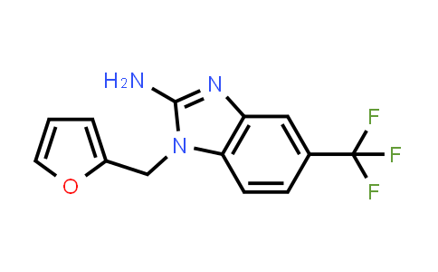 CAS No. 878259-07-5, 1-(2-Furylmethyl)-5-(trifluoromethyl)-1H-benzimidazol-2-amine