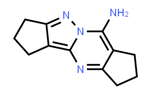 CAS No. 878417-21-1, Cyclopenta[d]cyclopenta[3,4]pyrazolo[1,5-a]pyrimidin-6-amine, 1,2,3,7,8,9-hexahydro-
