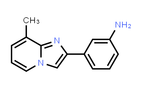 CAS No. 878437-60-6, [3-(8-Methylimidazo[1,2-a]pyridin-2-yl)phenyl]amine