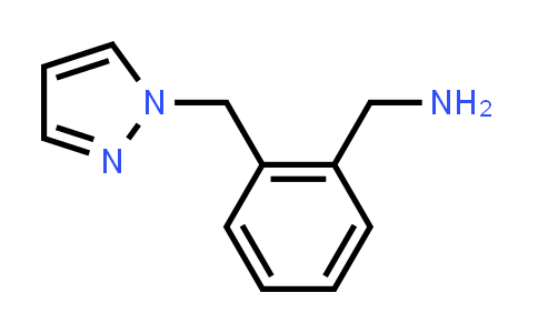 CAS No. 878466-22-9, (2-((1H-Pyrazol-1-yl)methyl)phenyl)methanamine