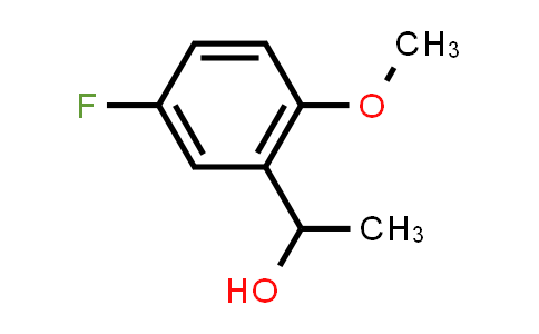 CAS No. 878572-08-8, 1-(5-Fluoro-2-methoxyphenyl)ethan-1-ol