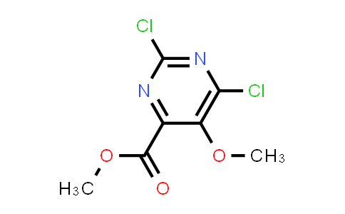 CAS No. 878650-31-8, Methyl 2,6-dichloro-5-methoxypyrimidine-4-carboxylate