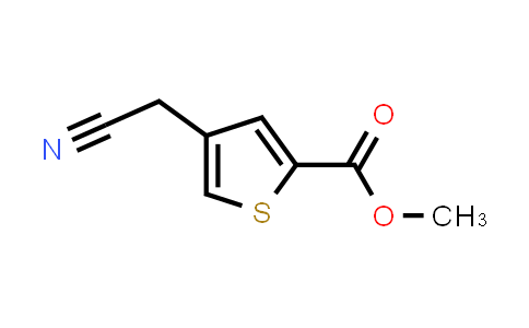 CAS No. 878741-67-4, Methyl 4-(cyanomethyl)thiophene-2-carboxylate