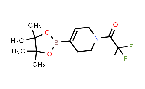 CAS No. 878805-74-4, 2,2,2-Trifluoro-1-[4-(4,4,5,5-tetramethyl-1,3,2-dioxaborolan-2-yl)-3,6-dihydro-2H-pyridin-1-yl]ethanone