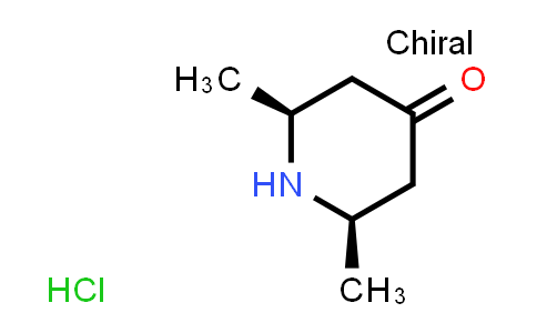 CAS No. 879007-42-8, cis-2,6-Dimethylpiperidin-4-one hydrochloride
