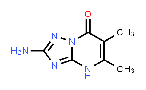 CAS No. 879034-73-8, 2-Amino-5,6-dimethyl[1,2,4]triazolo[1,5-a]pyrimidin-7(4H)-one