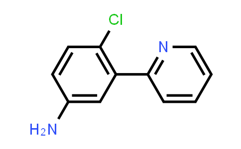 CAS No. 879088-41-2, 4-Chloro-3-(pyridin-2-yl)aniline