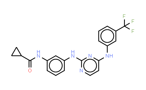 879127-16-9 | 环丙甲酰胺,N-[3-[[4-[[3-(三氟甲基)苯基]氨基]-2-嘧啶基]氨基]苯基]-