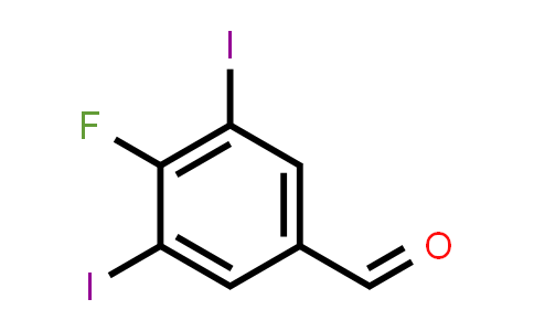 CAS No. 879127-68-1, 4-Fluoro-3,5-diiodobenzaldehyde